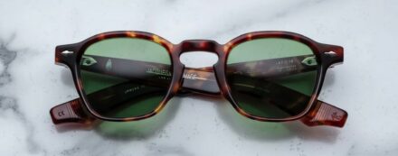 Sunglasses Model Zephirin 47 in color Baltic with Jade C39 lenses from Jacques Marie Mage