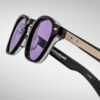 Sunglasses Model Zephirin 47 in color Maverick with Purple C39 lenses from Jacques Marie Mage