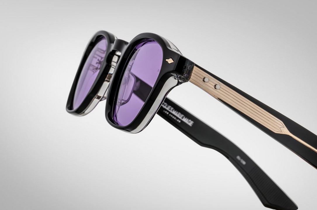 Sunglasses Model Zephirin 47 in color Maverick with Purple C39 lenses from Jacques Marie Mage