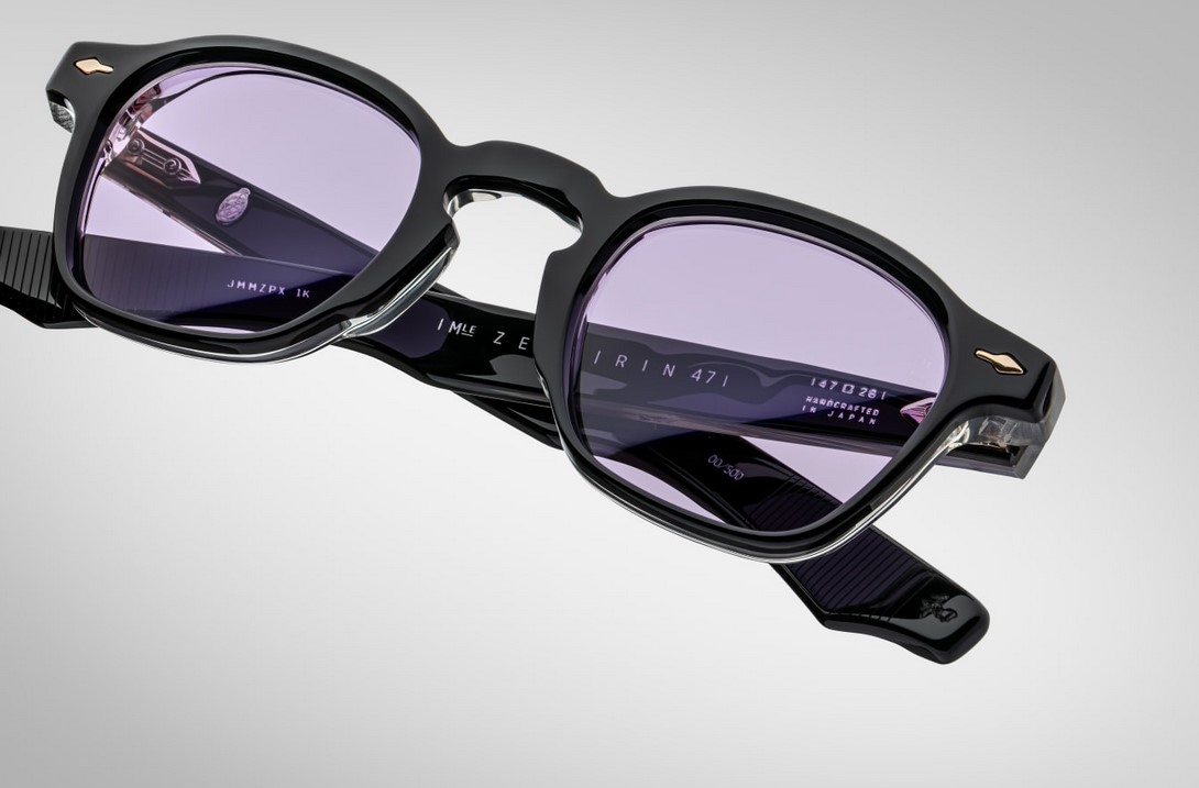Sunglasses Model Zephirin 47 in color Maverick with Purple C39 lenses from Jacques Marie Mage