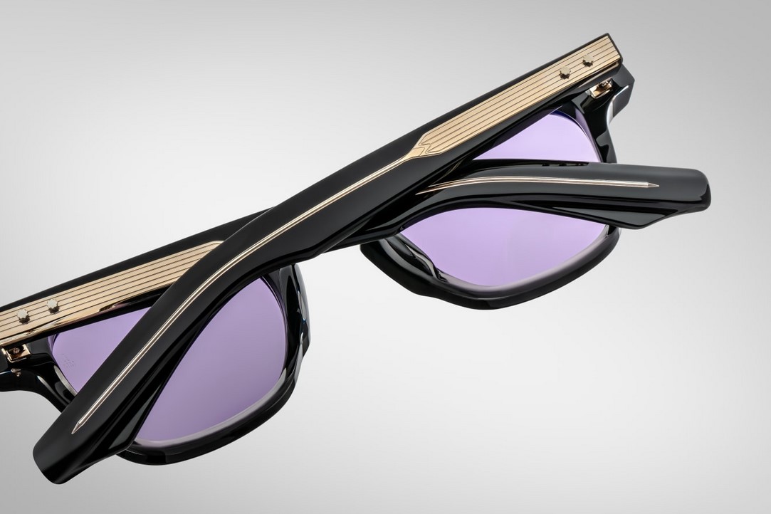 Sunglasses Model Zephirin 47 in color Maverick with Purple C39 lenses from Jacques Marie Mage