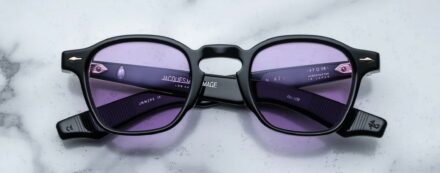 Sunglasses Model Zephirin 47 in color Maverick with Purple C39 lenses from Jacques Marie Mage