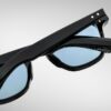 Sunglasses Model Zephirin 47 in color Polaris with Blue C39 lenses from Jacques Marie Mage