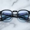 Sunglasses Model Zephirin 47 in color Polaris with Blue C39 lenses from Jacques Marie Mage
