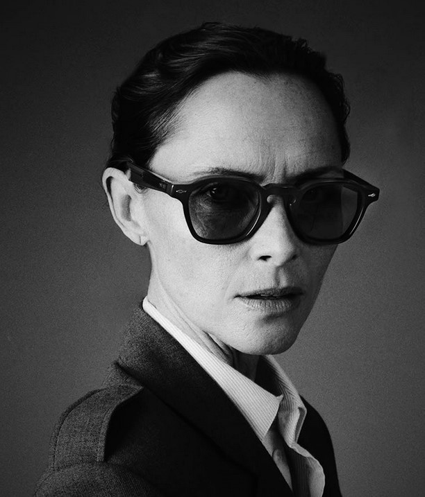 Sunglasses Model Zephirin 47 in color Polaris with Blue C39 lenses from Jacques Marie Mage