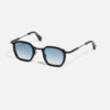 Sunglasses Model Léo in C303 with Clear Blue Gradient lenses from John Dalia