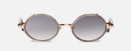 Sunglasses Model Steve in C418 with Grey Gradient lenses from John Dalia