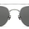 Sunglasses Matsuda model M3148 in Color Palladium White with Grey CR39 Lenses