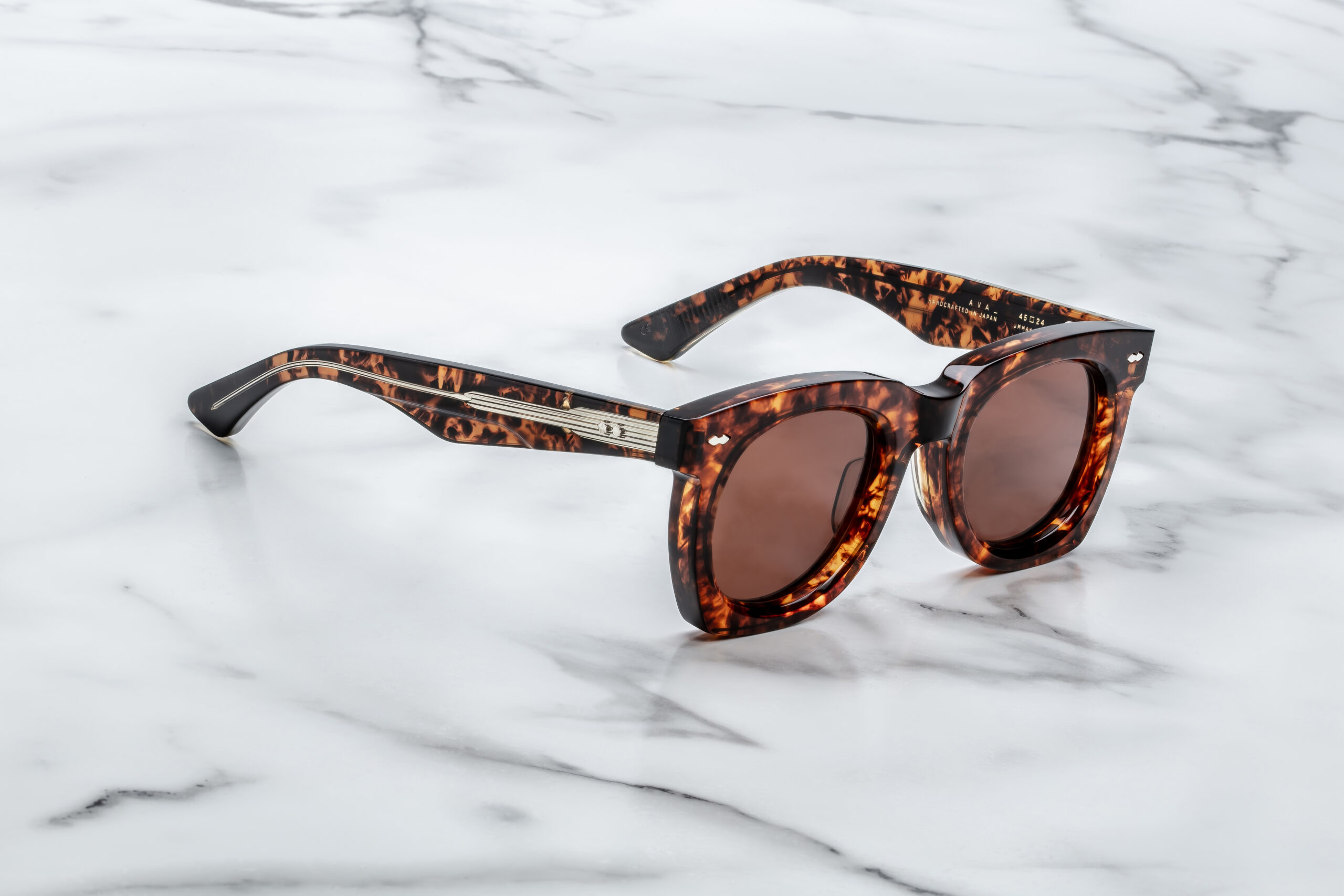 Sunglasses model Ava in color Samoa with Sienna lenses from Jacques Marie Mage