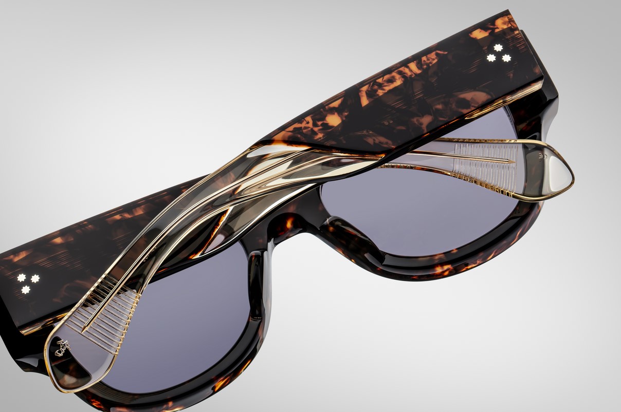 Sunglasses model Chelsea in color Beau with Nimbus lenses from Jacques Marie Mage