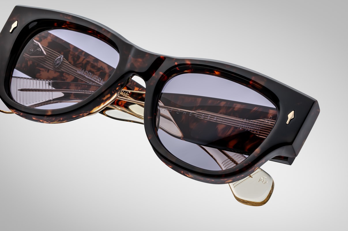 Sunglasses model Chelsea in color Beau with Nimbus lenses from Jacques Marie Mage