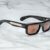 Sunglasses Model Cleavon 57 in Color Regal with Neptune Gradient lenses from Jacques Marie Mage