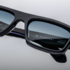 Sunglasses Model Cleavon 57 in Regal with Dark Blue Gradient lenses from Jacques Marie Mage