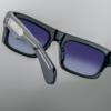 Sunglasses Model Cleavon 57 in Regal with Dark Blue Gradient lenses from Jacques Marie Mage
