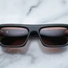 Sunglasses Model Cleavon 57 in Color Regal with Neptune Gradient lenses from Jacques Marie Mage