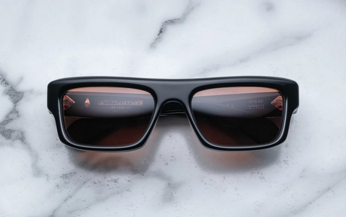 Sunglasses Model Cleavon 57 in Color Regal with Neptune Gradient lenses from Jacques Marie Mage