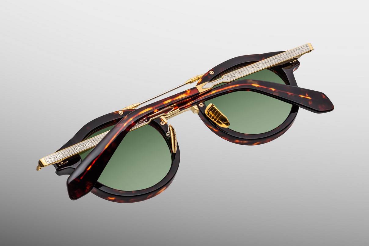 Sunglasses Model Delage in Color Etna with Serpent lenses from Jacques Marie Mage