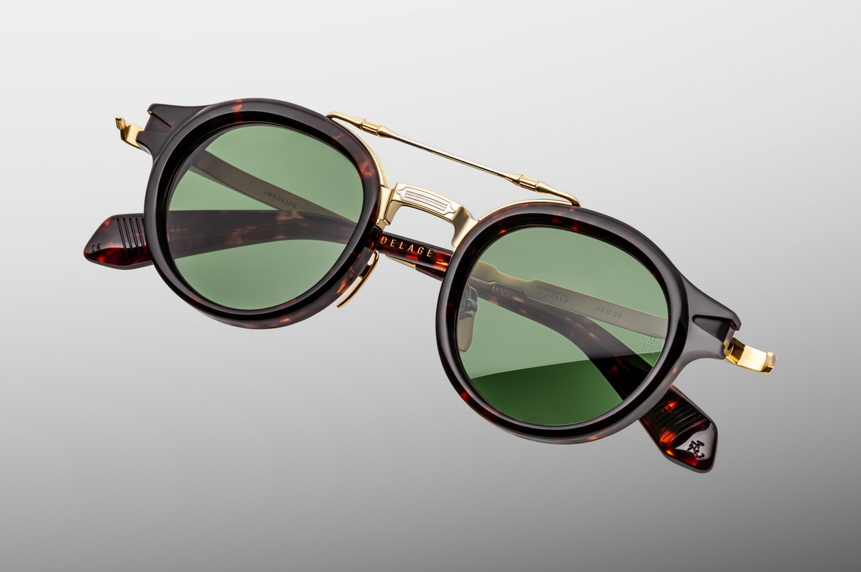 Sunglasses Model Delage in Color Etna with Serpent lenses from Jacques Marie Mage