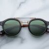 Sunglasses Model Delage in Color Etna with Serpent lenses from Jacques Marie Mage