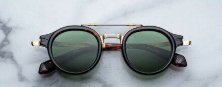 Sunglasses Model Delage in Color Etna with Serpent lenses from Jacques Marie Mage