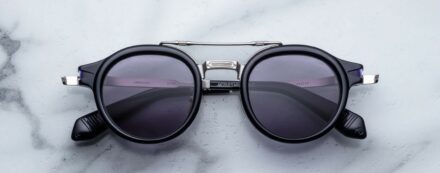 Sunglasses Model Delage in Color Hudson with Nimbus lenses from Jacques Marie Mage