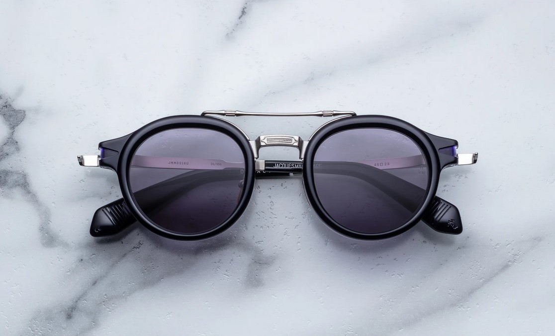Sunglasses Model Delage in Color Hudson with Nimbus lenses from Jacques Marie Mage