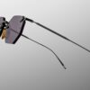 Sunglasses Model El Dorado in color Black with Grey Lenses from Jacques Marie Mage