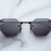 Sunglasses Model El Dorado in color Black with Grey Lenses from Jacques Marie Mage