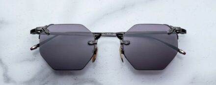 Sunglasses Model El Dorado in color Black with Grey Lenses from Jacques Marie Mage