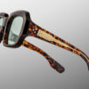Sunglasses Model Evelyn in Color Yesterday with Light Bottle Green Lenses from Jacques Marie Mage's collection