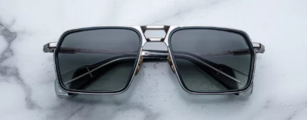 Sunglasses Model GT-R in color Atlantic with Midnight Gradient CR39 Lenses from Jacques Marie Mage