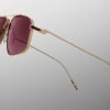 Sunglasses Model Jagger in Color Champagne with Mahogany Gradient lenses from Jacques Marie Mage