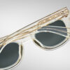 Sunglasses Model Julien in Color Brut With Spruce lenses from Jacques Marie Mage