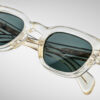 Sunglasses Model Julien in Color Brut With Spruce lenses from Jacques Marie Mage