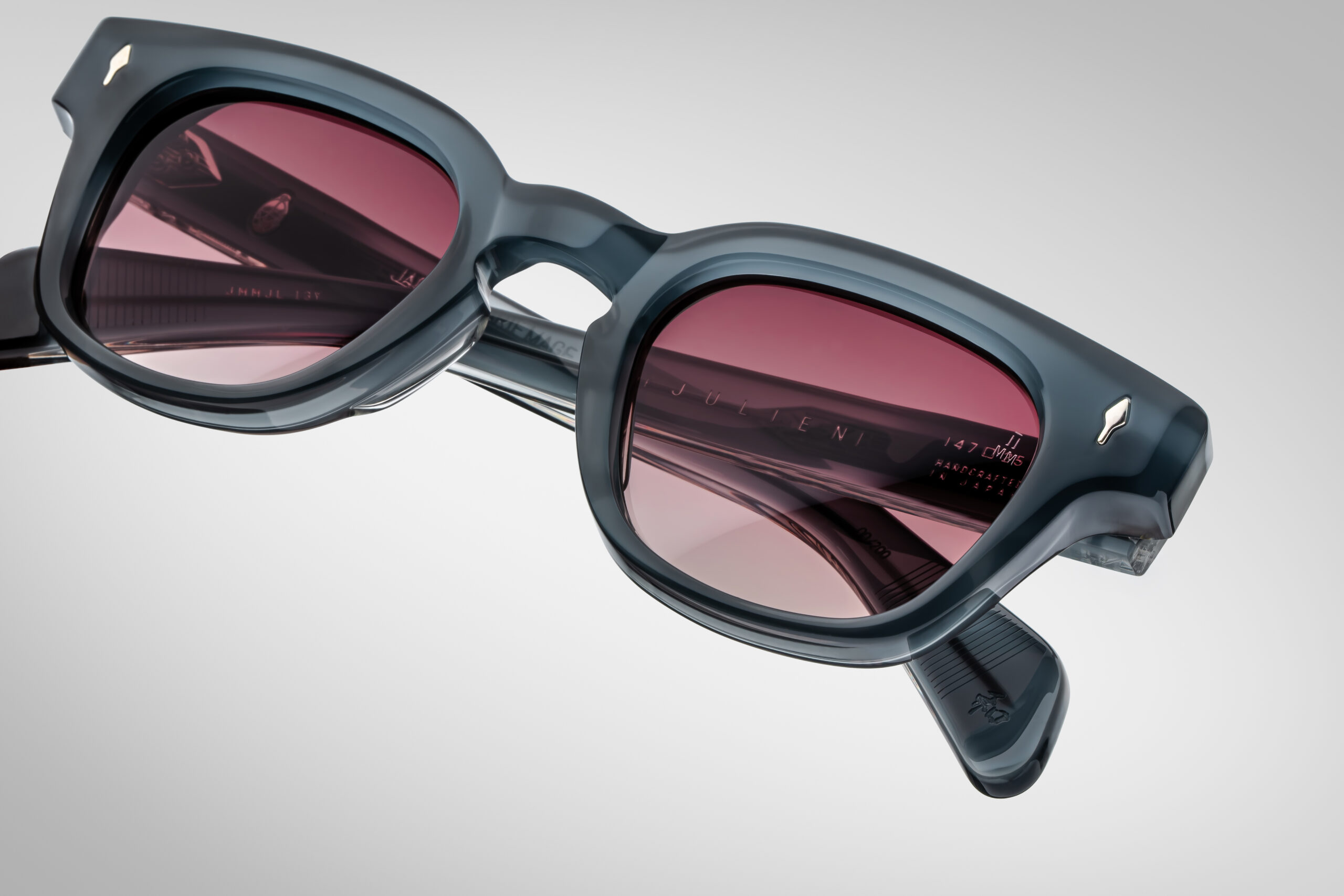 Sunglasses Model Julien in Color Mink With Heather Gradient lenses from Jacques Marie Mage