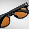 Sunglasses Model Julien in Color Noir X With Orange lenses from Jacques Marie Mage