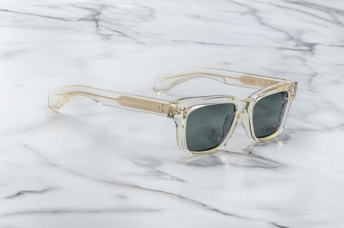 Sunglasses Model Molino 55 in Color Brut with Spruce lenses from Jacques Marie Mage