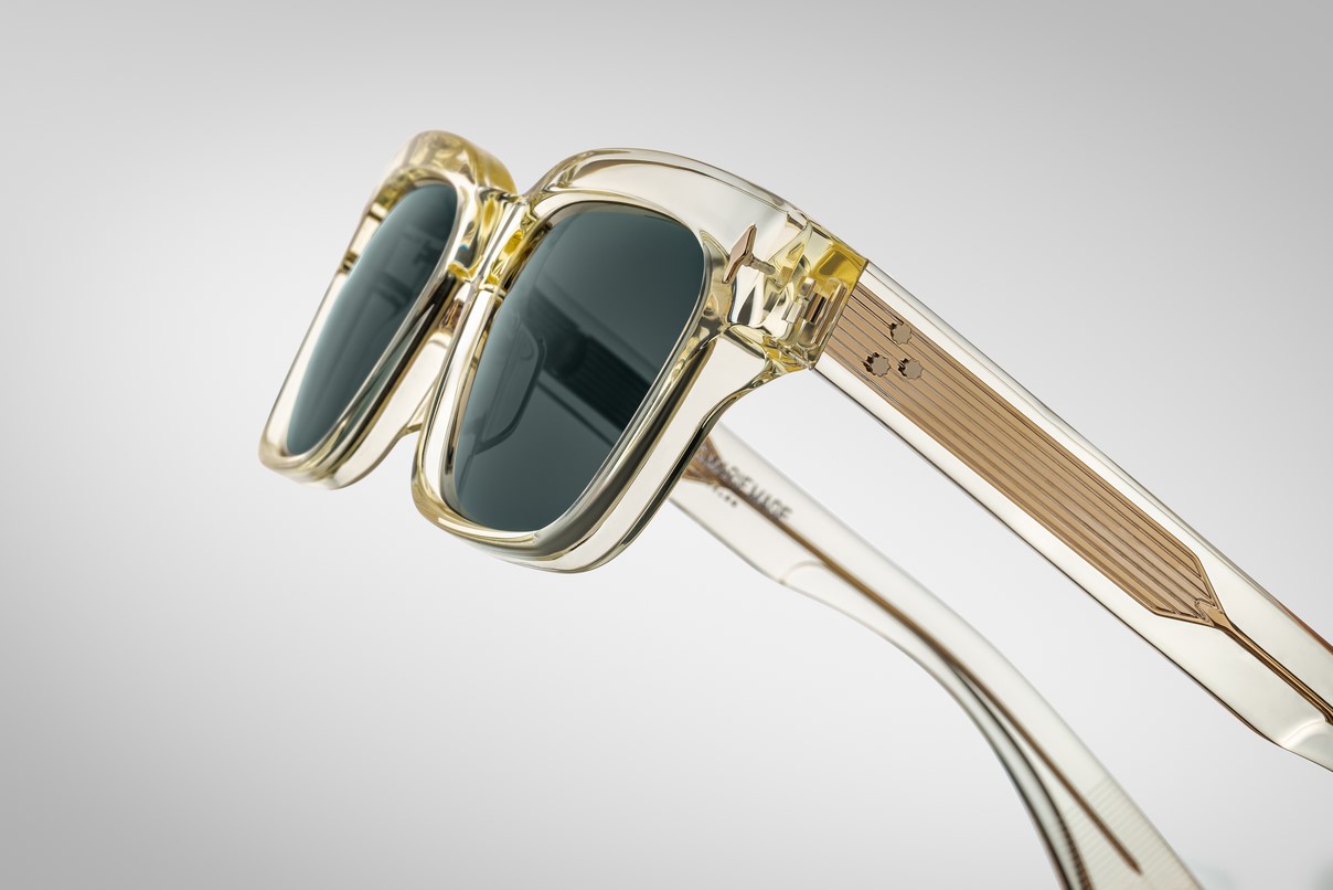 Sunglasses Model Molino 55 in Color Brut with Spruce lenses from Jacques Marie Mage