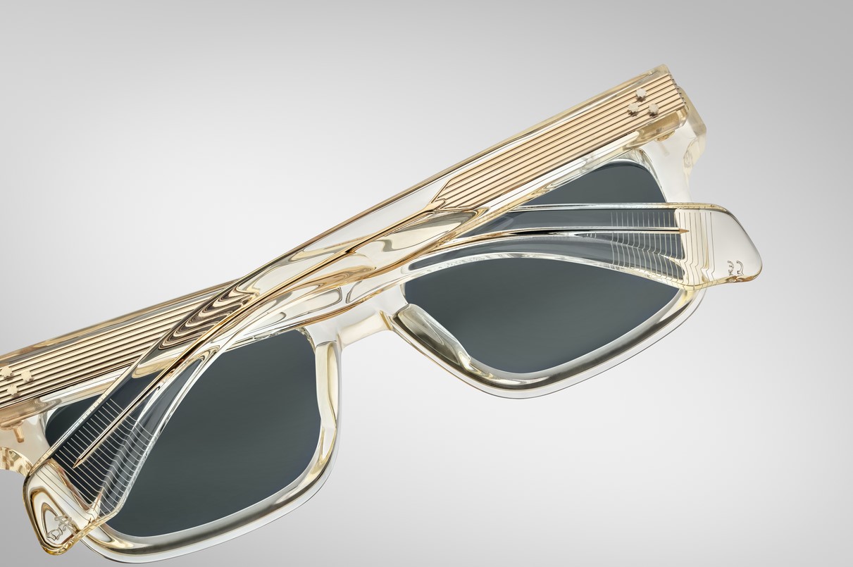 Sunglasses Model Molino 55 in Color Brut with Spruce lenses from Jacques Marie Mage