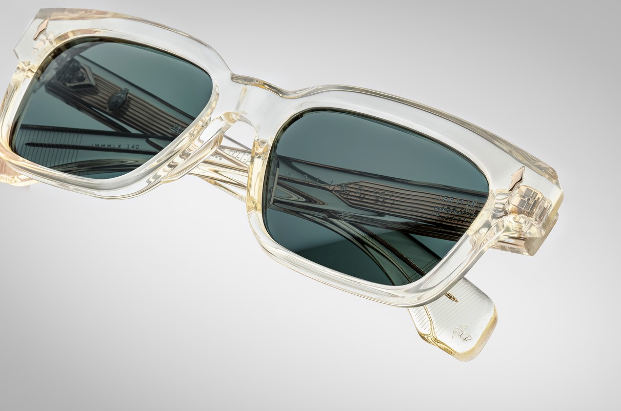 Sunglasses Model Molino 55 in Color Brut with Spruce lenses from Jacques Marie Mage