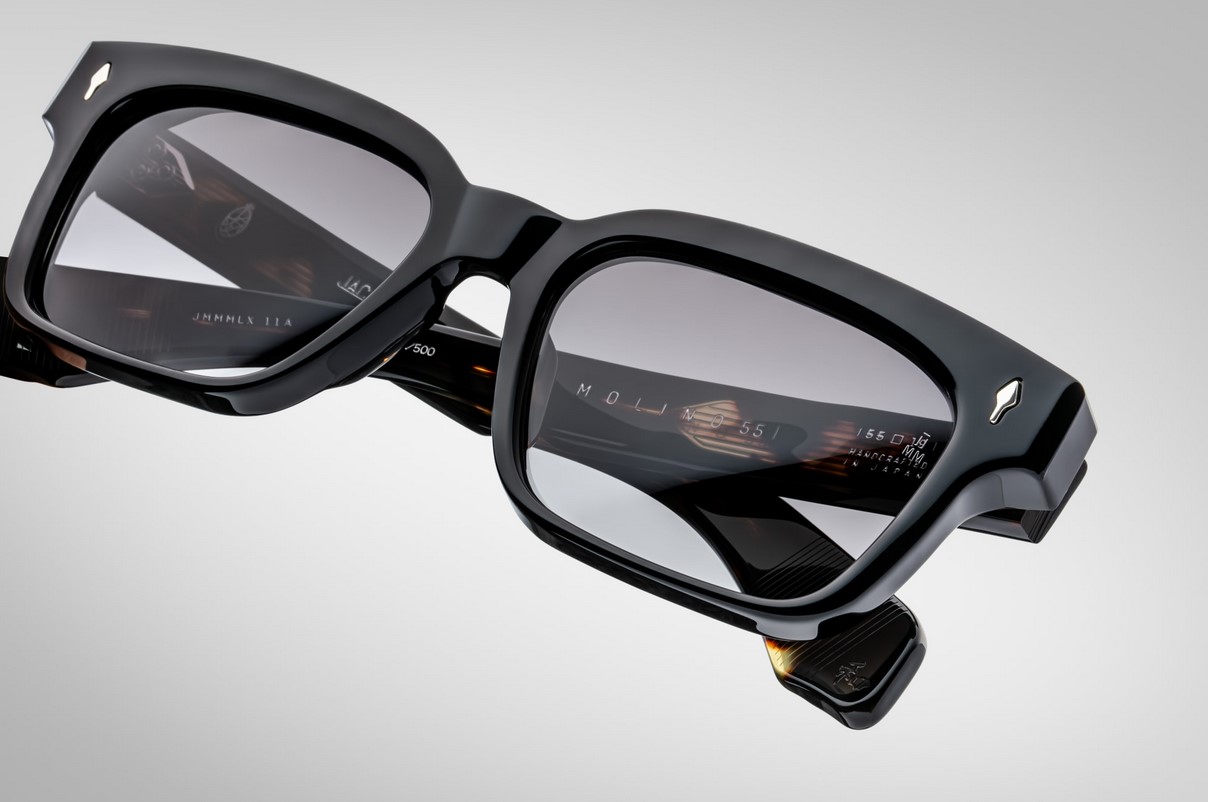 Sunglasses Model Molino 55 in Color Noir 11 with Jet Gradient lenses from Jacques Marie Mage
