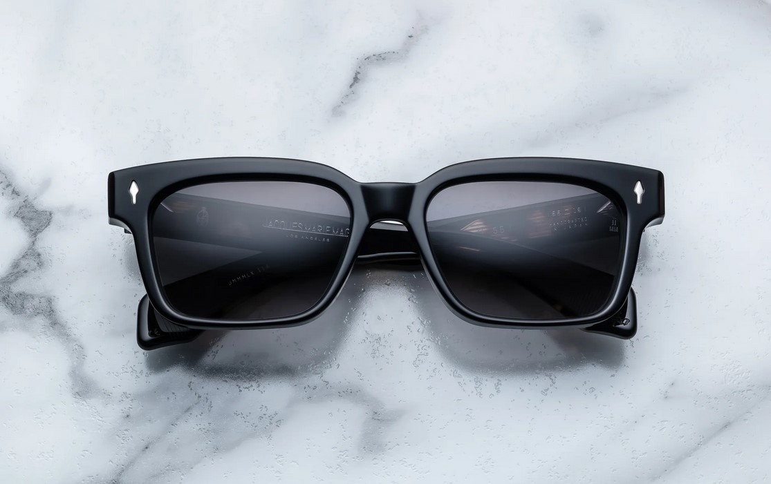 Sunglasses Model Molino 55 in Color Noir 11 with Jet Gradient lenses from Jacques Marie Mage