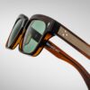 Sunglasses Model Molino 55 in Color Zoltar with Vintage Green lenses from Jacques Marie Mage