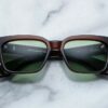 Sunglasses Model Molino 55 in Color Zoltar with Vintage Green lenses from Jacques Marie Mage