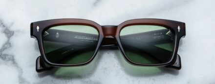 Sunglasses Model Molino 55 in Color Zoltar with Vintage Green lenses from Jacques Marie Mage