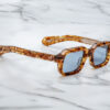 Sunglasses Model Sandro in color Cairo with cerulean CR39 lenses from Jacques Marie Mage
