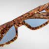 Sunglasses Model Sandro in color Cairo with cerulean CR39 lenses from Jacques Marie Mage