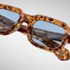 Sunglasses Model Sandro in color Cairo with cerulean CR39 lenses from Jacques Marie Mage