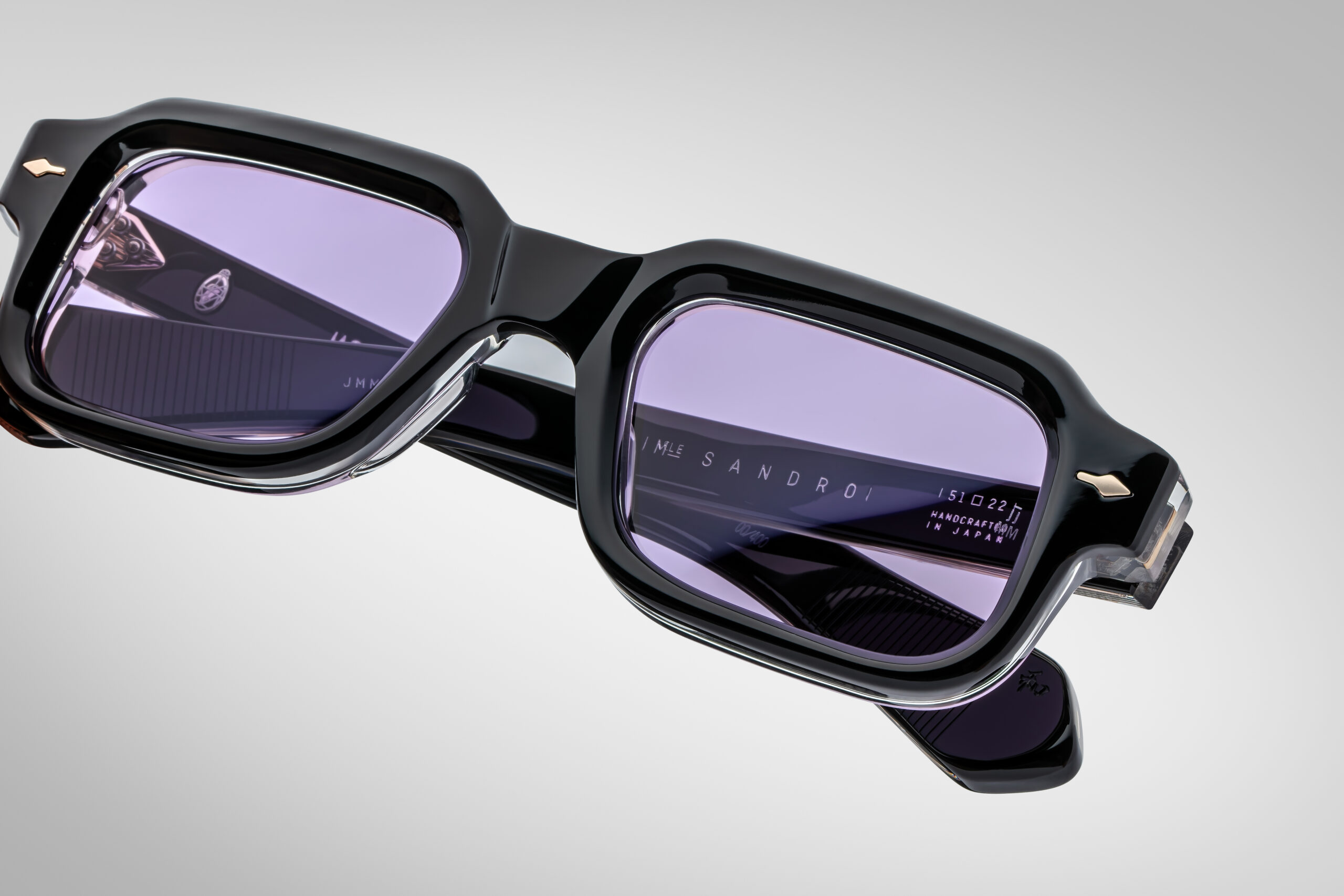 Sunglasses Model Sandro in Color Maverick with Iris CR39 lenses from Jacques Marie Mage