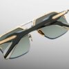 Sunglasses Model Silverton in color Viper with Forest Gradient Lenses from Jacques Marie Mage